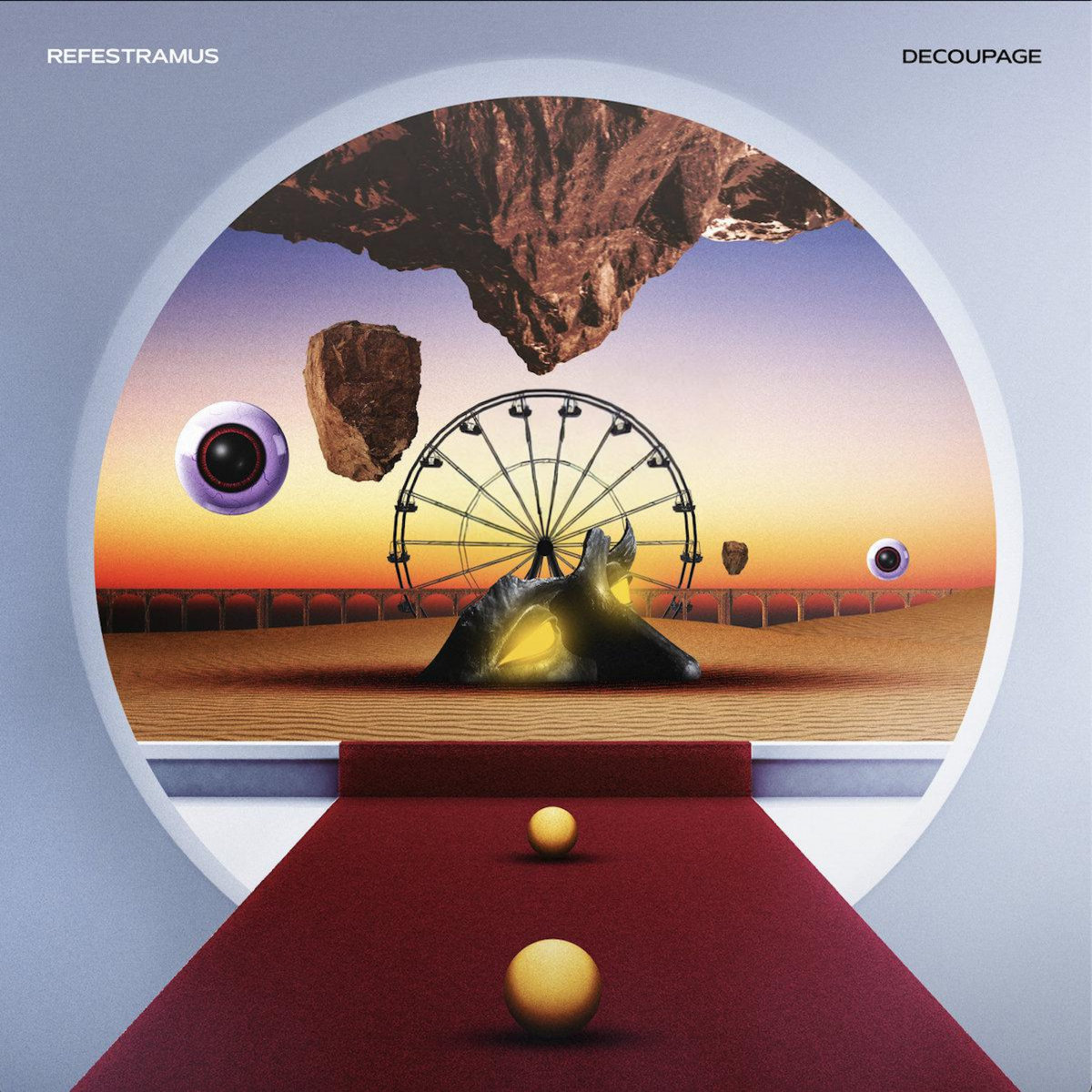 Decoupage album artwork